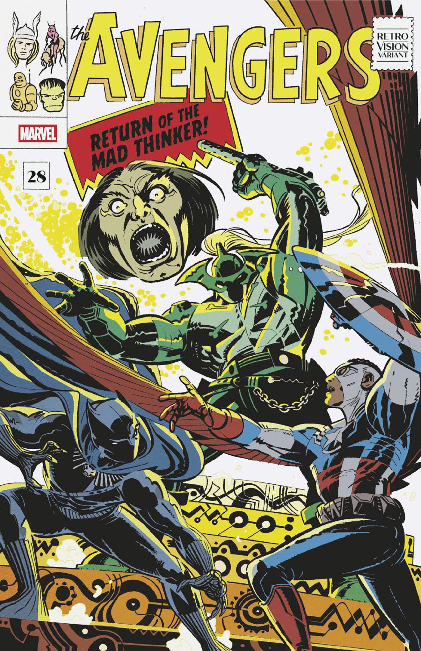 AVENGERS #28 WES CRAIG RETROVISION VARIANT [DOOM]