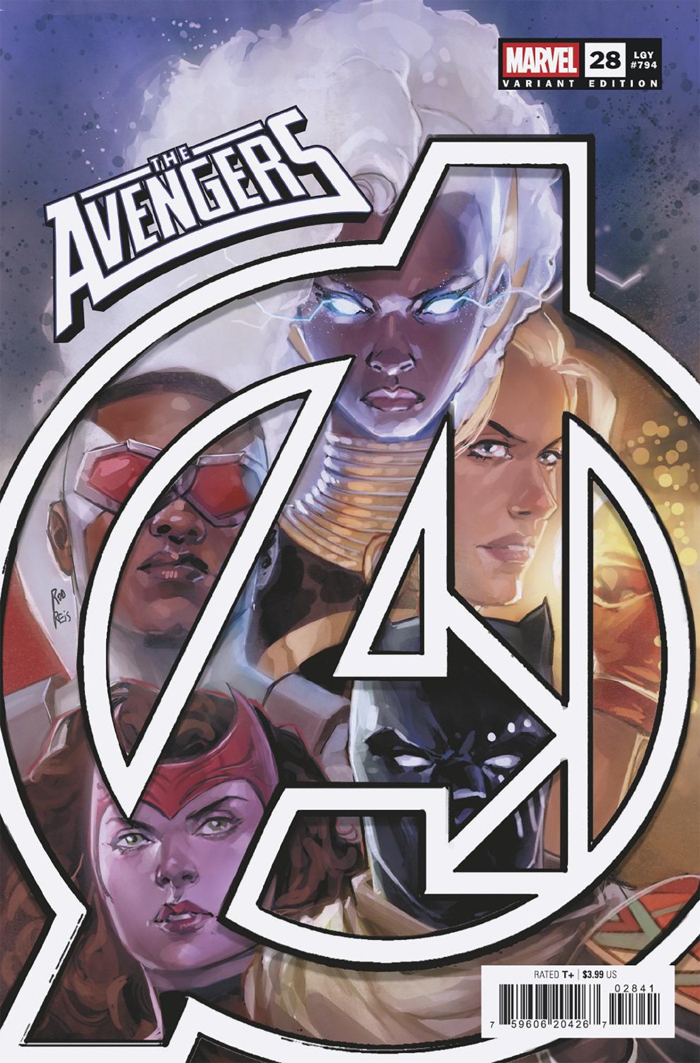 AVENGERS #28 ROD REIS VARIANT [DOOM]