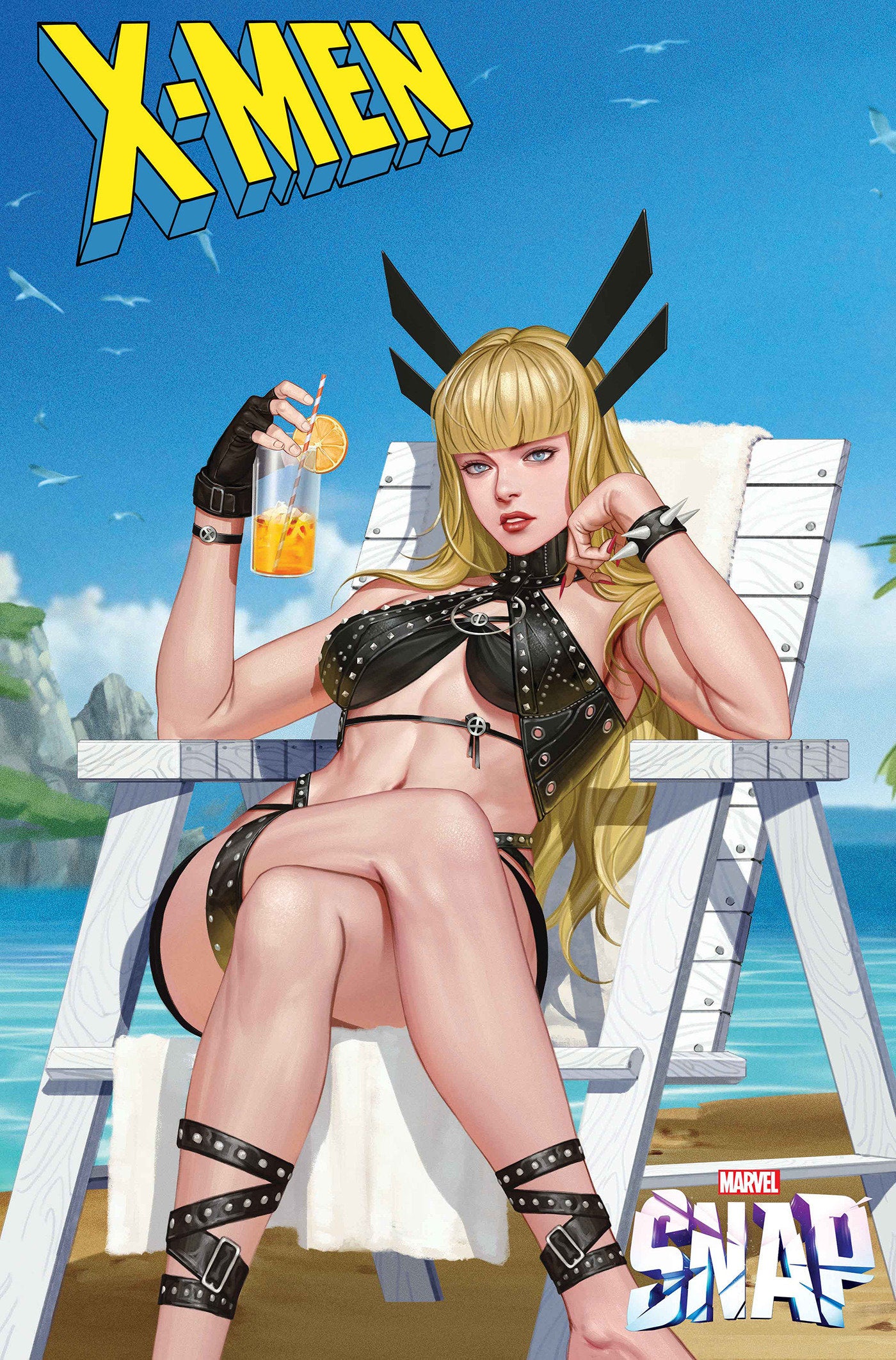 X-MEN #34 INHYUK LEE MARVEL SNAP SWIMSUIT VARIANT (Marvel 2026) 1st Print Comic