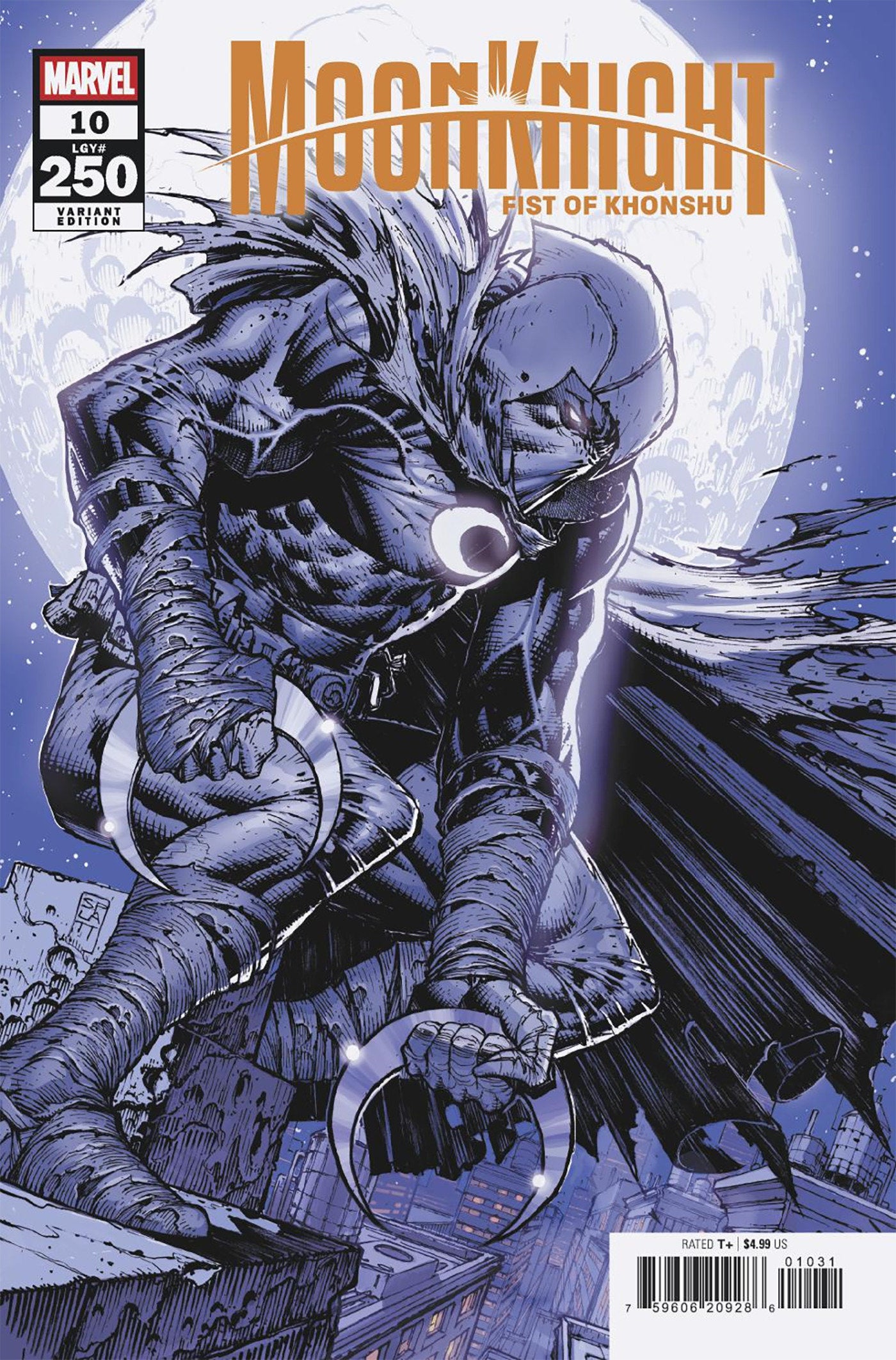 MOON KNIGHT: FIST OF KHONSHU #10 STEPHEN PLATT VARIANT