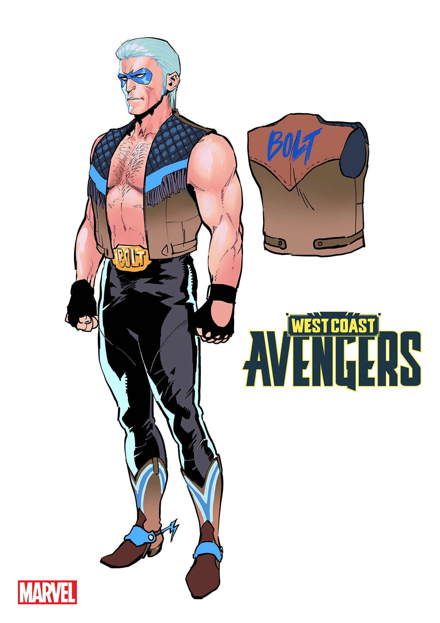 WEST COAST AVENGERS #1 DANNY KIM DESIGN VARIANT