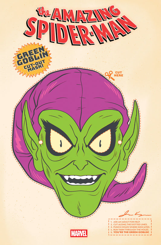 AMAZING SPIDER MAN #12 RETRO HALLOWEEN MASK VARIANT