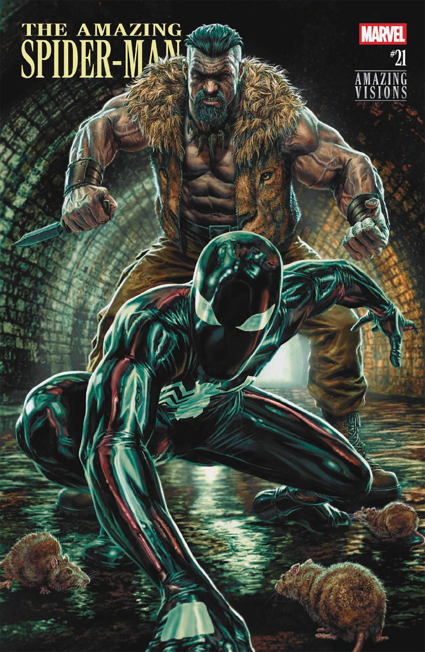AMAZING SPIDER-MAN #21 LEE BERMEJO AMAZING VISIONS VARIANT (Marvel 2026) Comic