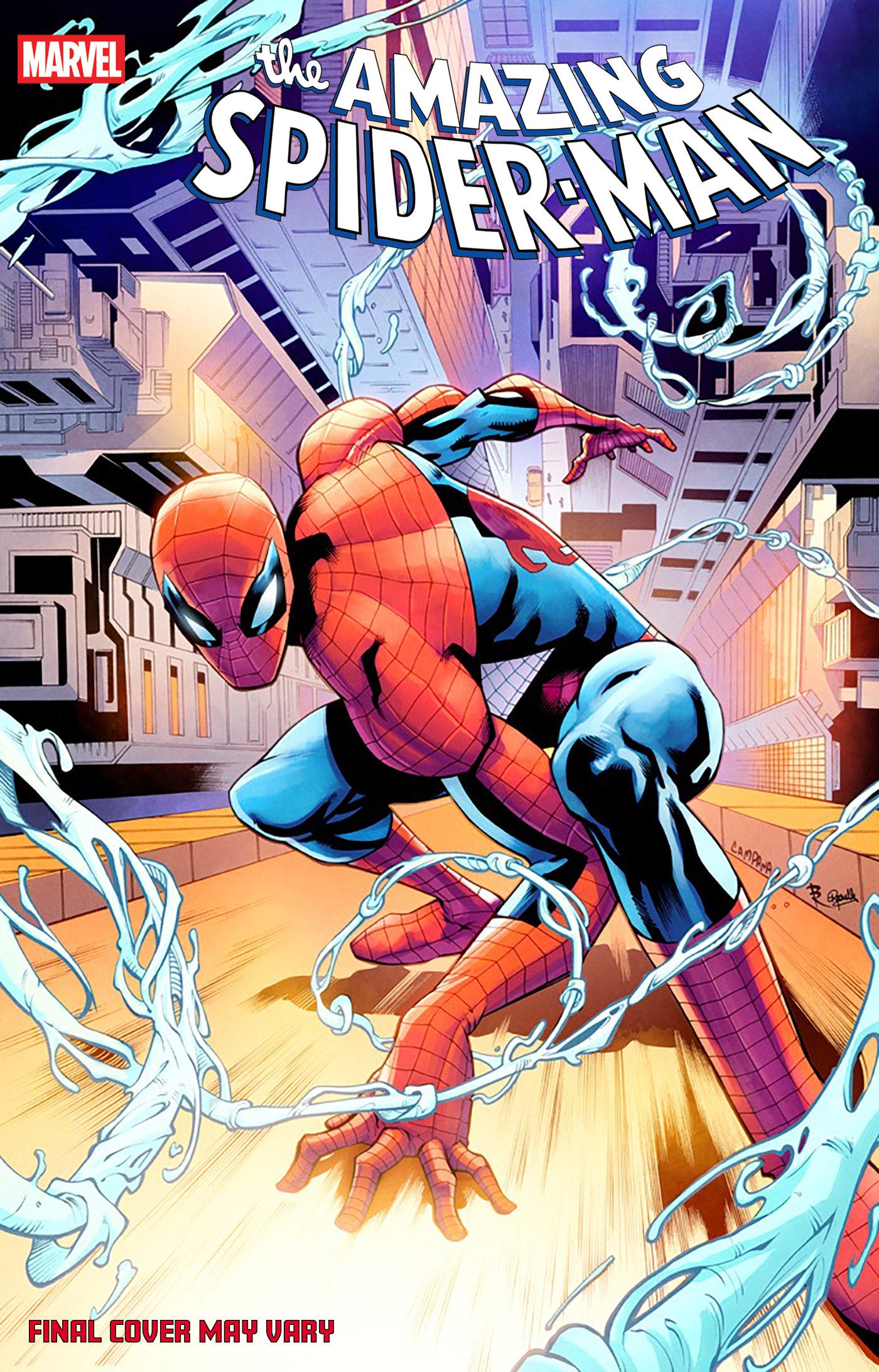 AMAZING SPIDER-MAN #25 CHRIS CAMPANA VARIANT [DS] (Marvel 2026) 1st Print Comic