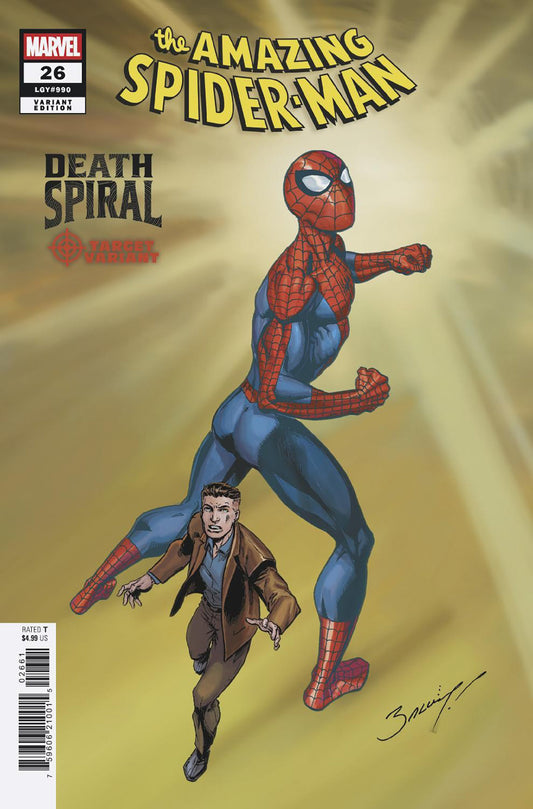 AMAZING SPIDER-MAN #26 MARK BAGLEY CLASSIFIED TARGET VARIANT [DS] (2026) Comic