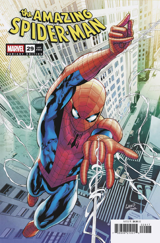 AMAZING SPIDER-MAN #29 GREG LAND 1:25 VARIANT (Marvel 2026) 1st Print Comic