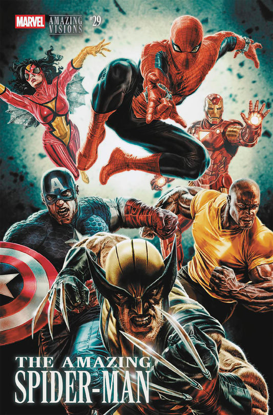 AMAZING SPIDER-MAN #29 LEE BERMEJO AMAZING VISIONS VARIANT (Marvel 2026) Comic