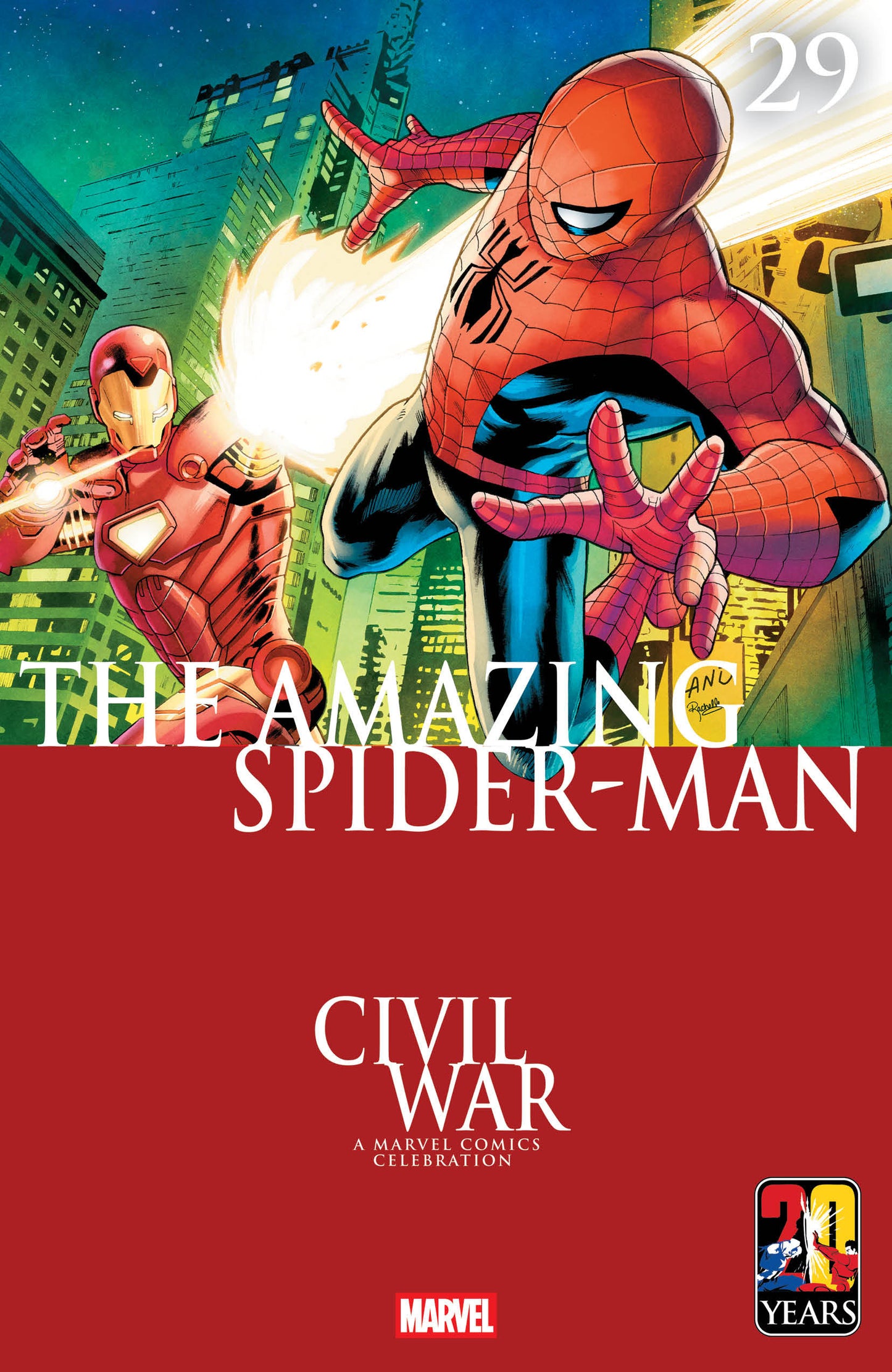AMAZING SPIDER-MAN #29 GREG LAND CIVIL WAR CELEBRATION VARIANT (2026) Comic