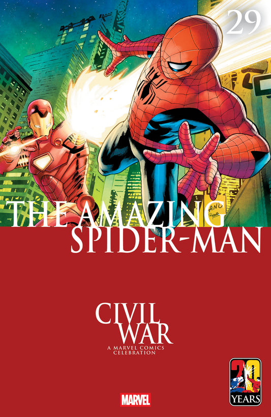 AMAZING SPIDER-MAN #29 GREG LAND CIVIL WAR CELEBRATION VARIANT (2026) Comic