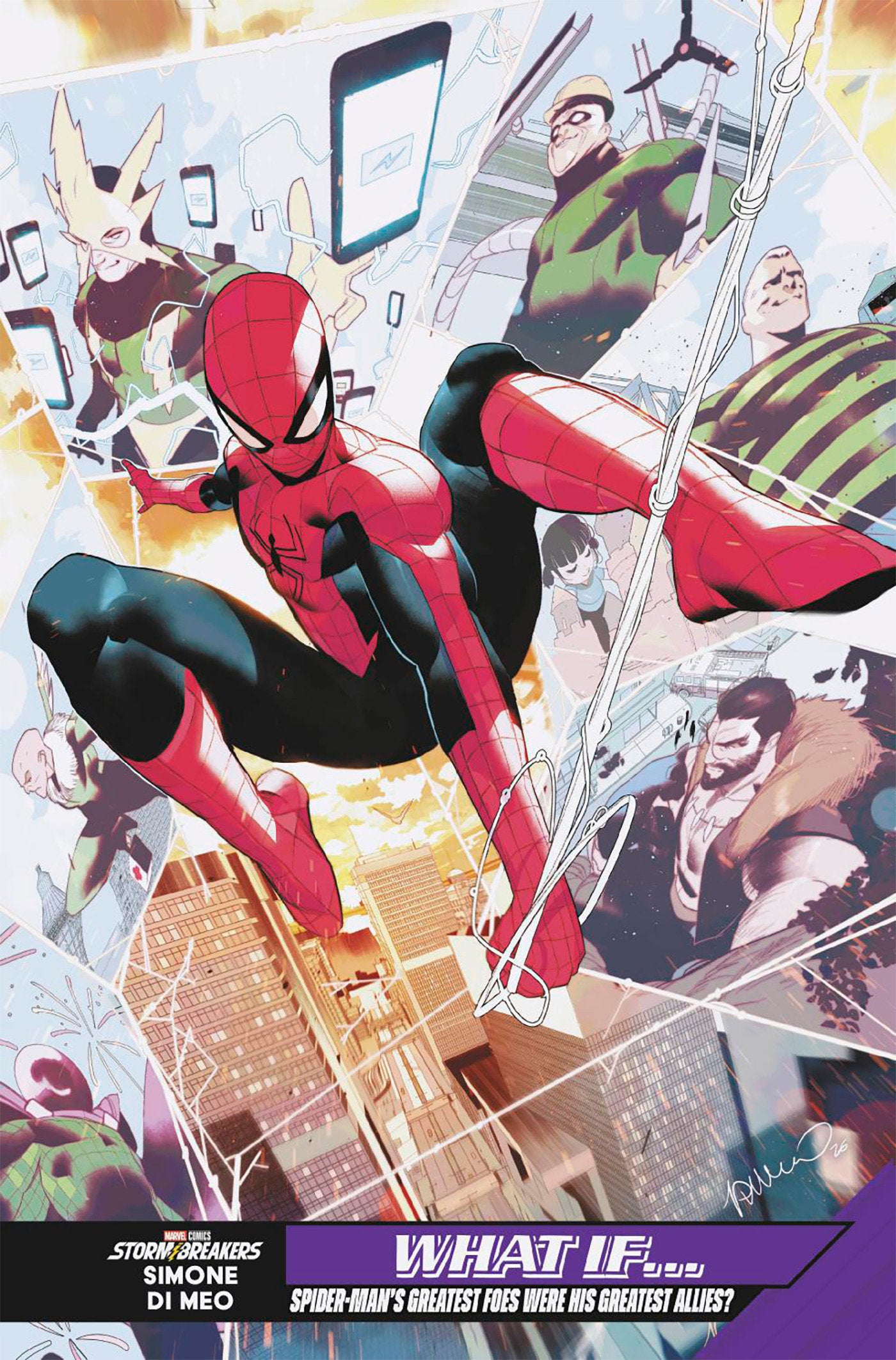 AMAZING SPIDER-MAN #29 SIMONE DI MEO WHAT IF...? VARIANT (Marvel 2026) Comic