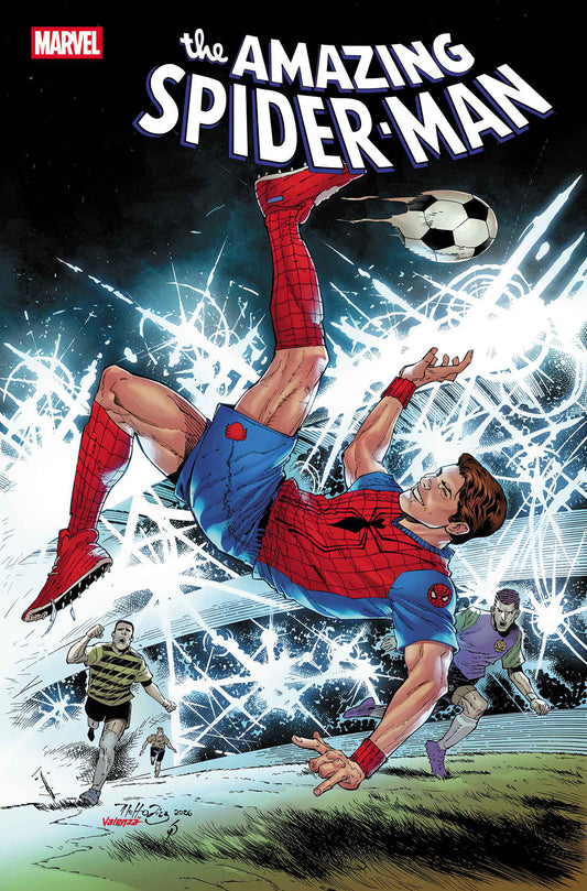 AMAZING SPIDER-MAN #30 NETHO DIAZ MARVEL SOCCER VARIANT (Marvel 2026) Comic