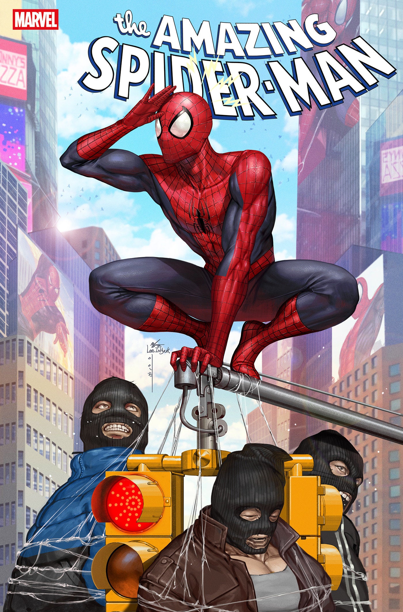 AMAZING SPIDER-MAN #33 INHYUK LEE 1:25 VARIANT (Marvel 2026) 1st Print Comic