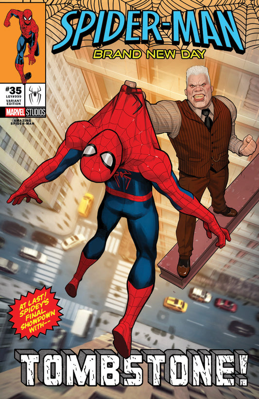 AMAZING SPIDER-MAN #35 DAVID NAKAYAMA SPIDER-MAN: BRAND NEW DAY MARVEL STUDIOS VARIANT
