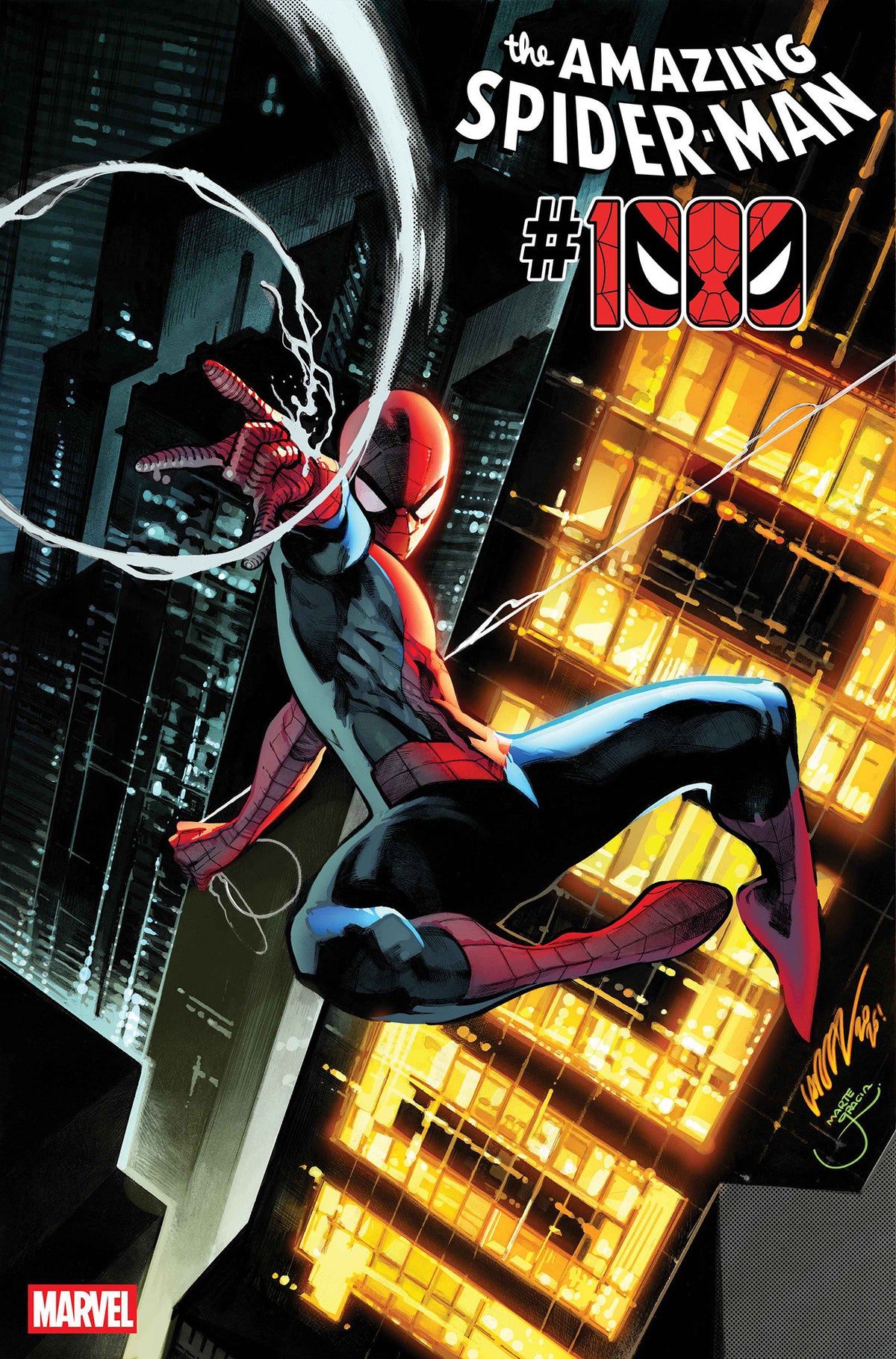 AMAZING SPIDER-MAN #1000 PEPE LARRAZ MAIN COVER (Marvel 2026) 1st Print Comic