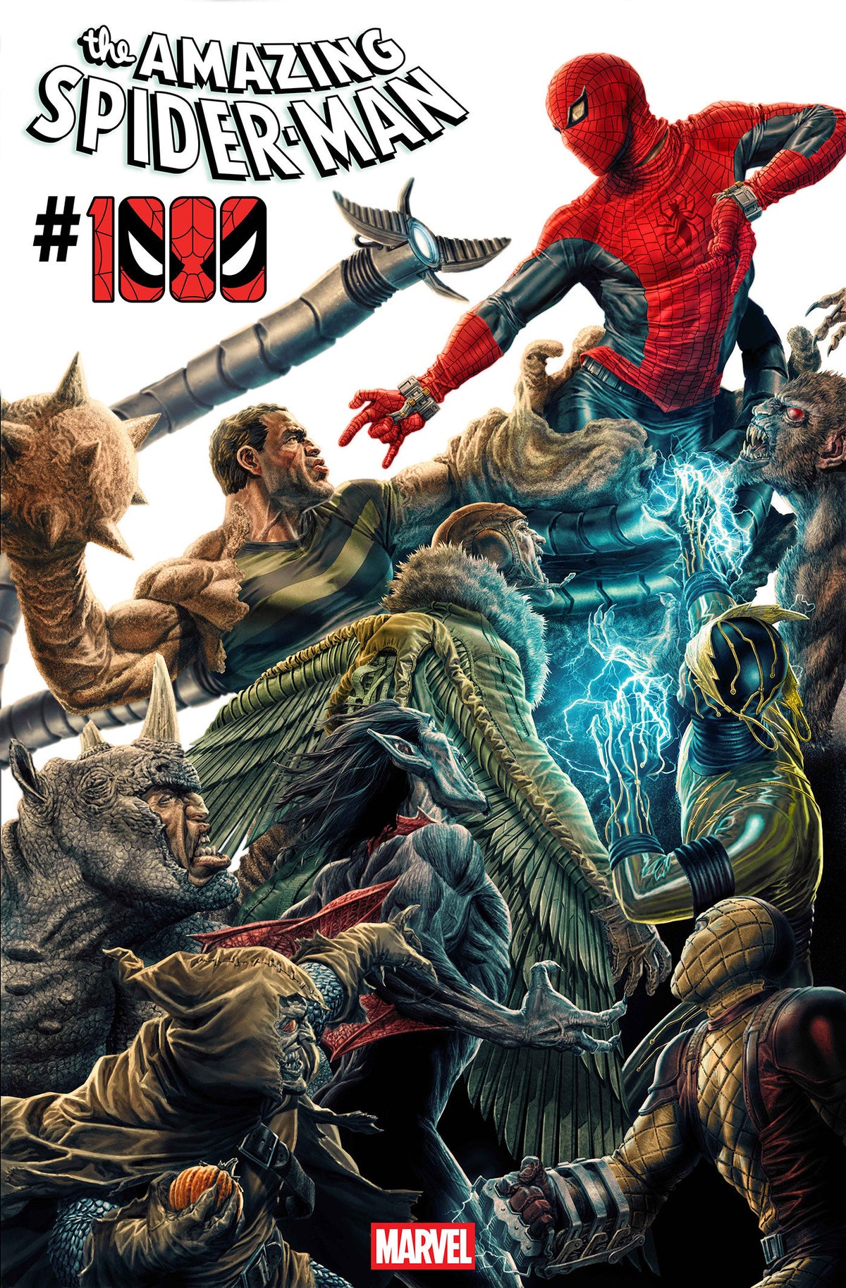 AMAZING SPIDER-MAN #1000 LEE BERMEJO AMAZING VISIONS VARIANT (Marvel 2026) Comic
