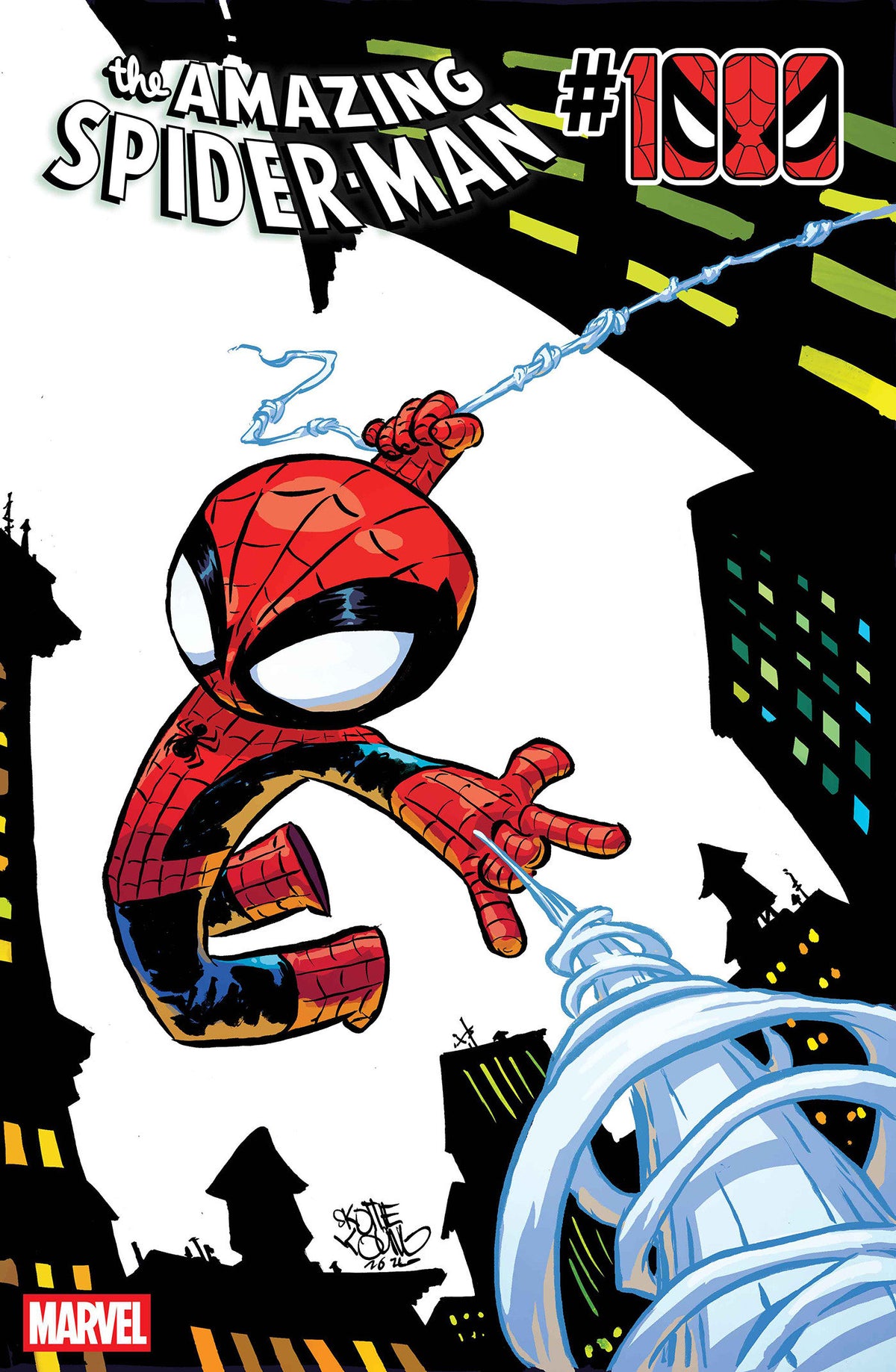 AMAZING SPIDER-MAN #1000 SKOTTIE YOUNG VARIANT (Marvel 2026) 1st Print Comic