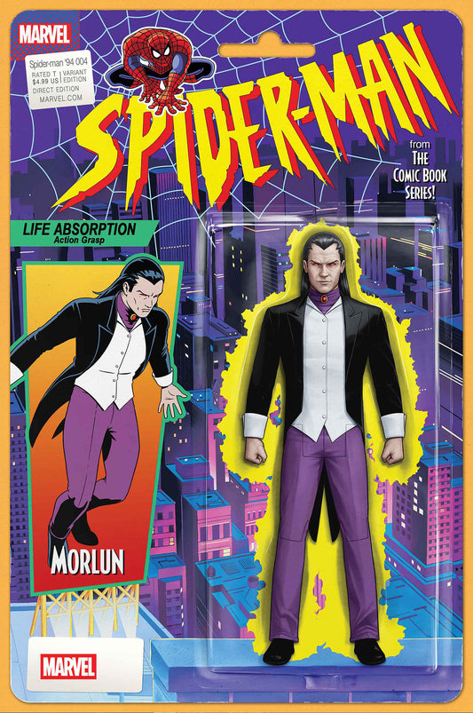 SPIDER-MAN '94 #4 JOHN TYLER CHRISTOPHER ACTION FIGURE VARIANT (Marvel 2025)