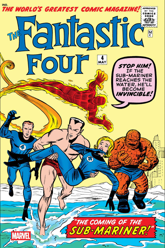 FANTASTIC FOUR #4 FACSIMILE EDITION FOIL VARIANT