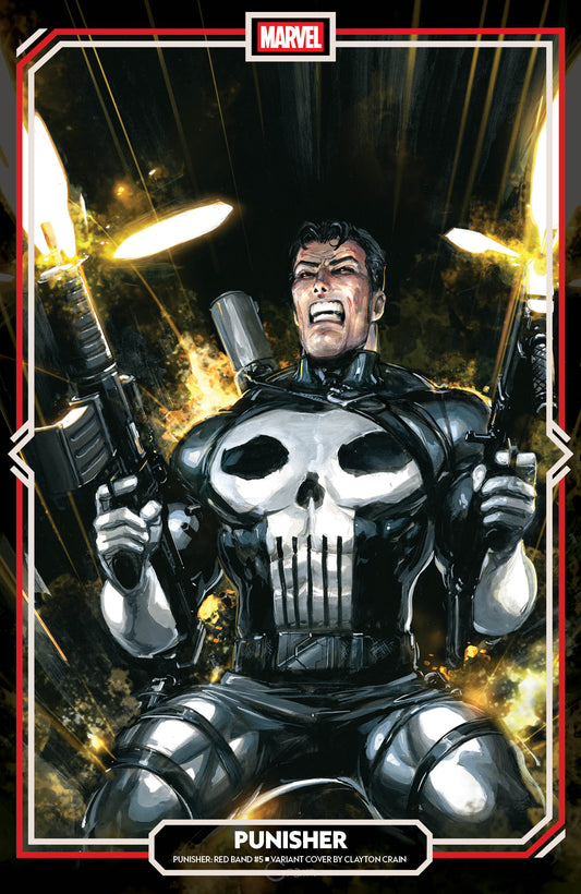 PUNISHER: RED BAND #5 CLAYTON CRAIN VARIANT [POLYBAGGED] (Marvel 2026) Comic