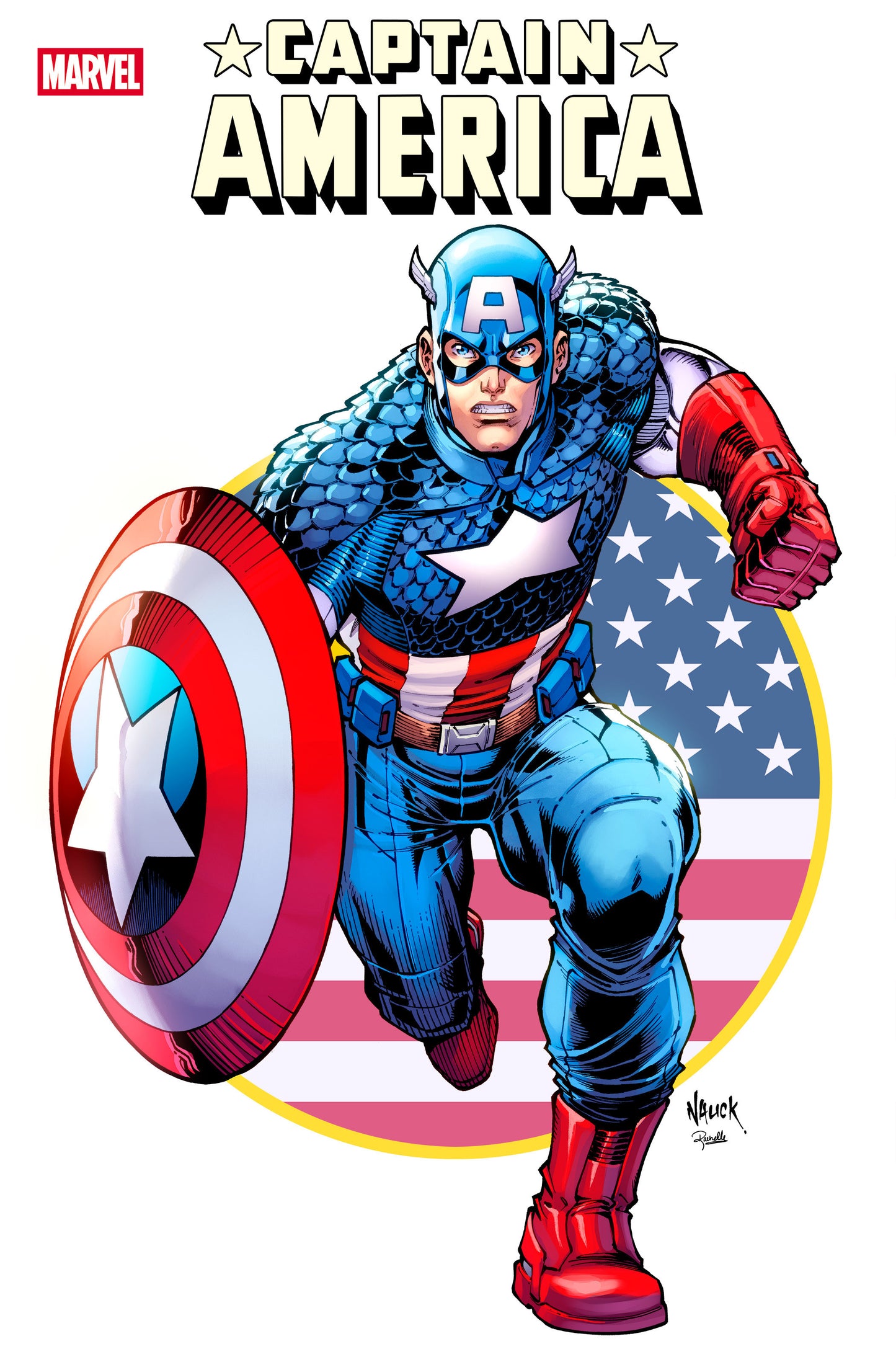 CAPTAIN AMERICA #6 TODD NAUCK ICONIC VARIANT (Marvel 2026) 1st Print Comic