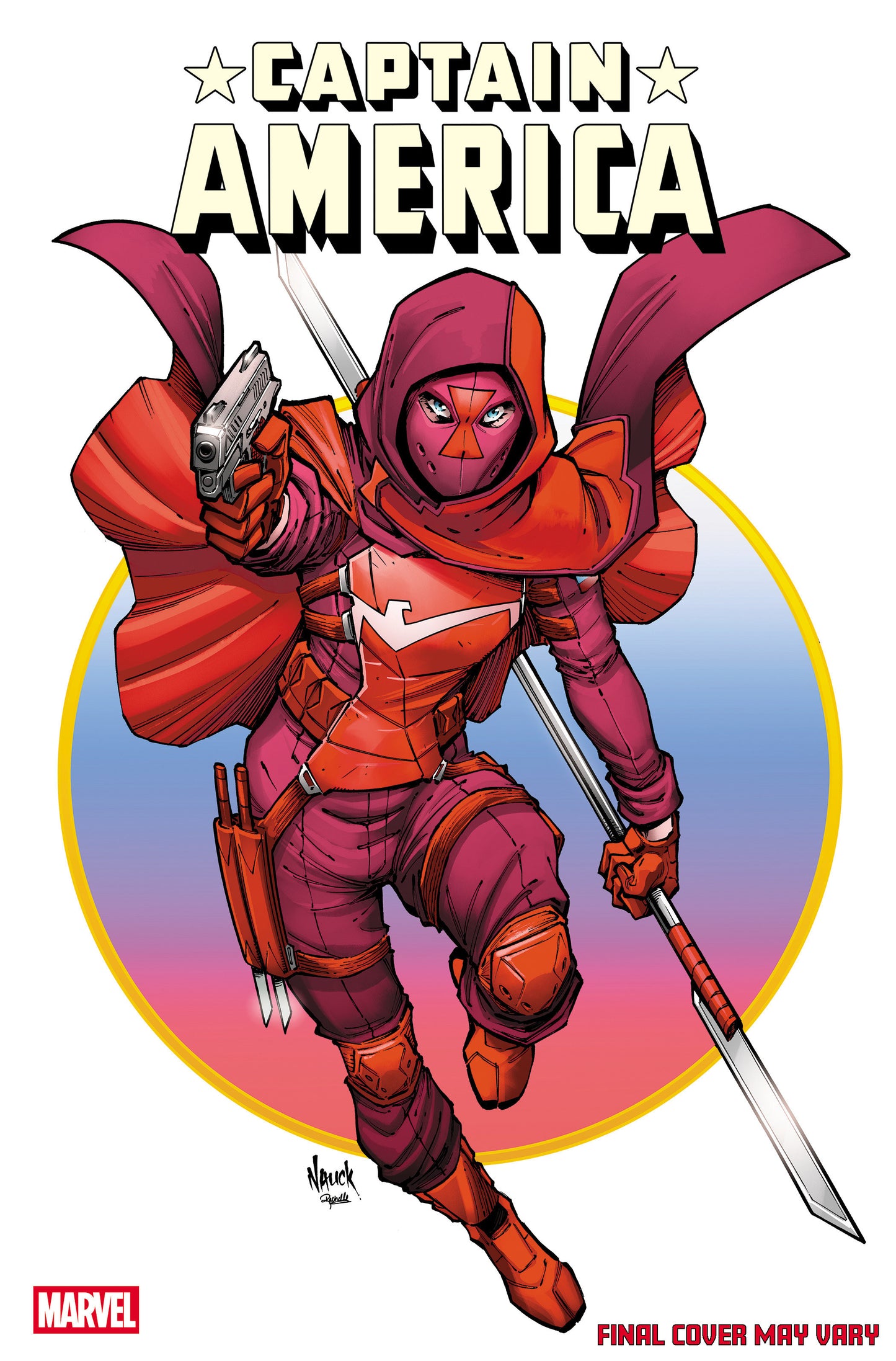 CAPTAIN AMERICA #8 TODD NAUCK ICONIC VARIANT (Marvel 2026) 1st Print Comic
