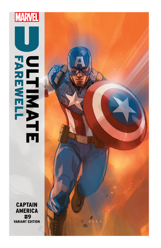 CAPTAIN AMERICA #9 PHIL NOTO ULTIMATE FAREWELL VARIANT (Marvel 2026) Comic