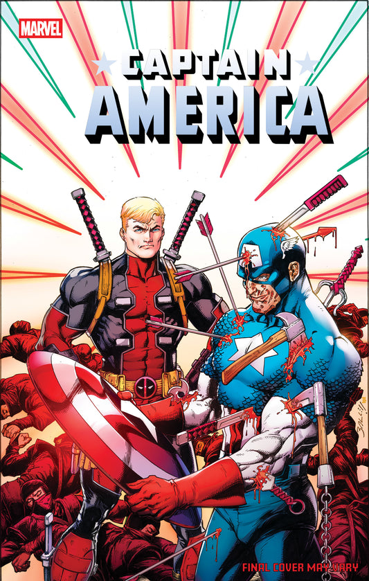 CAPTAIN AMERICA #9 MARK BAGLEY APRIL POOL'S DAY VARIANT (Marvel 2026) Comic