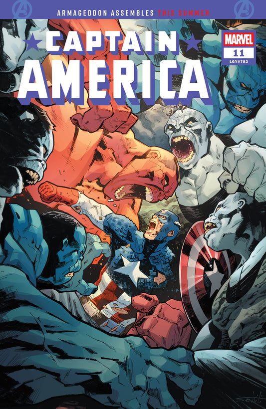 CAPTAIN AMERICA #11 (Marvel 2026) 1st Print Comic