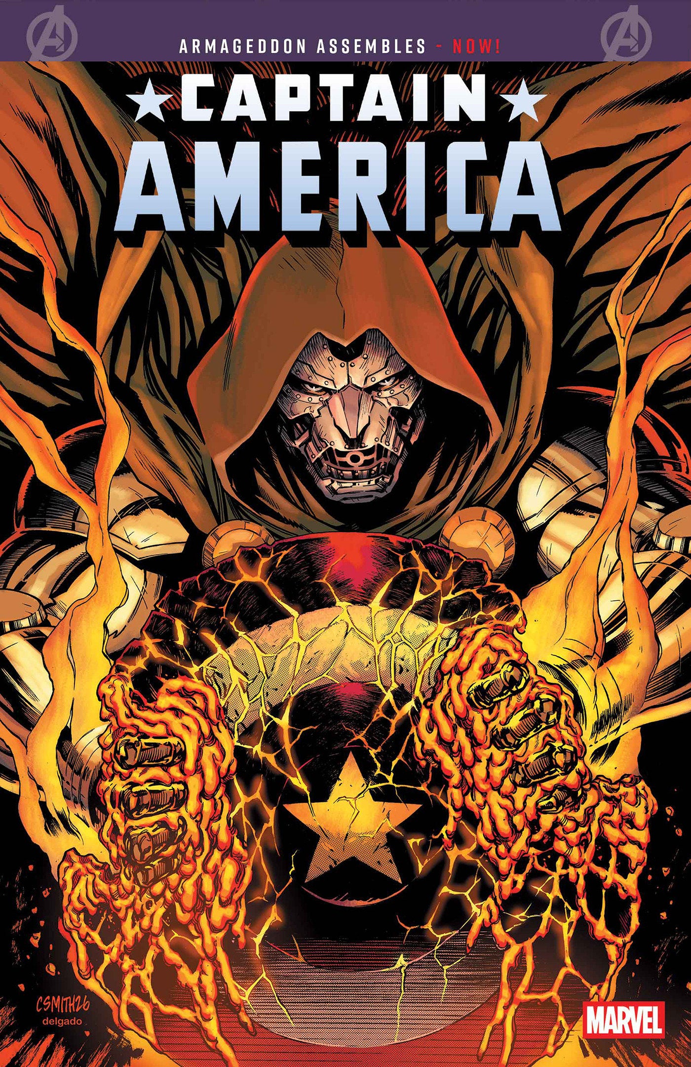 CAPTAIN AMERICA #12 CORY SMITH VARIANT [ARM] (Marvel 2026) 1st Print Comic