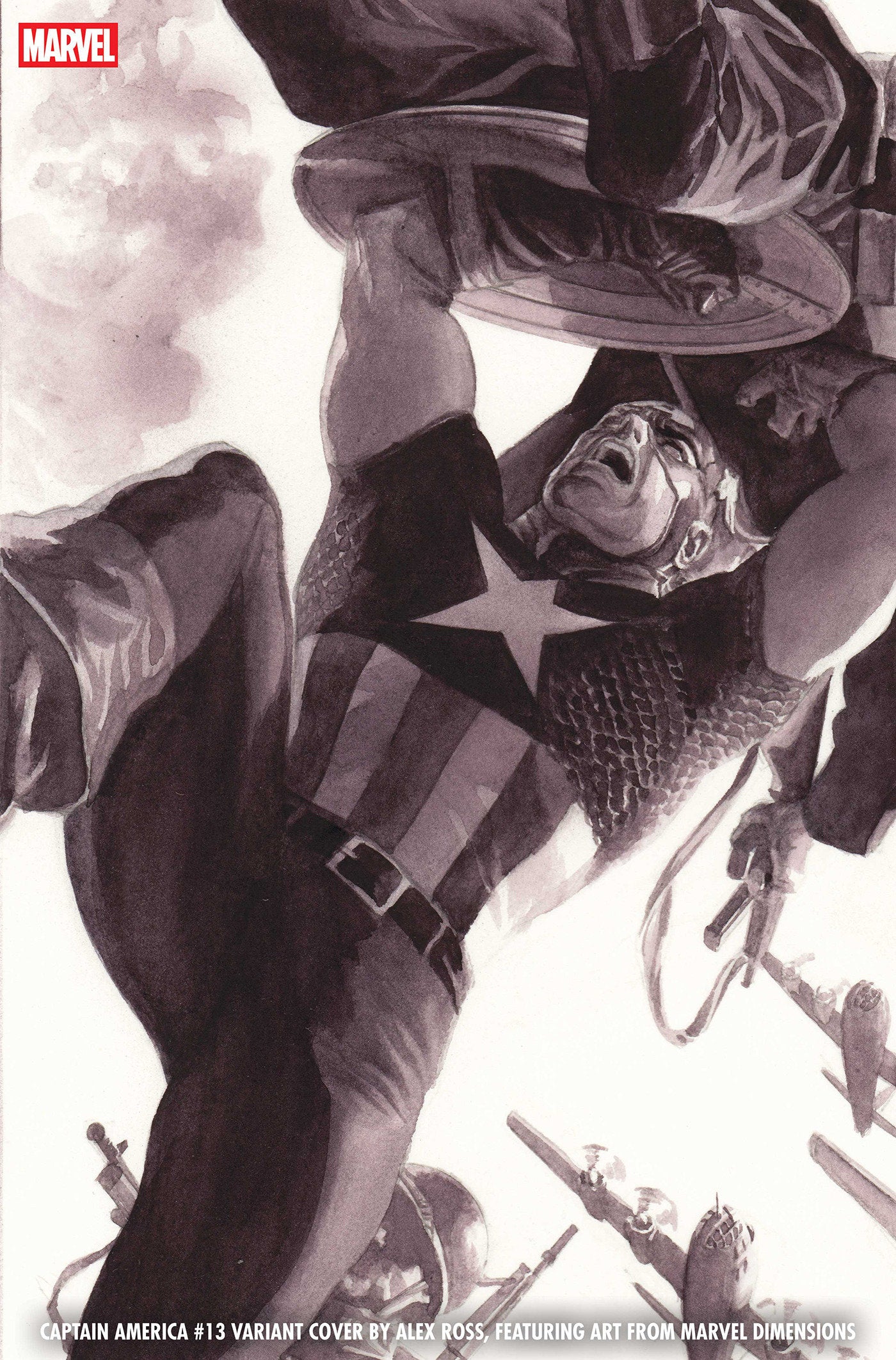 CAPTAIN AMERICA #13 ALEX ROSS MARVEL DIMENSIONS VARIANT [ARM] (2026) Comic