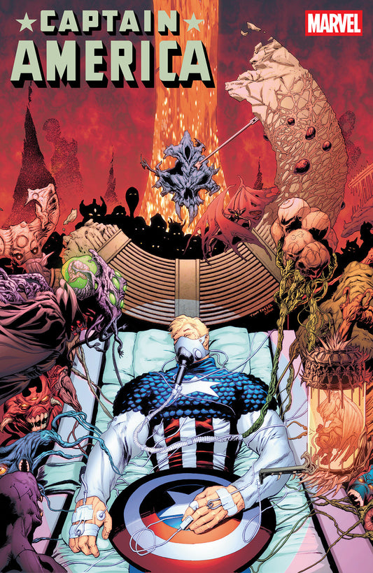 CAPTAIN AMERICA #16 TONY PARKER VARIANT (Marvel 2026) 1st Print Comic