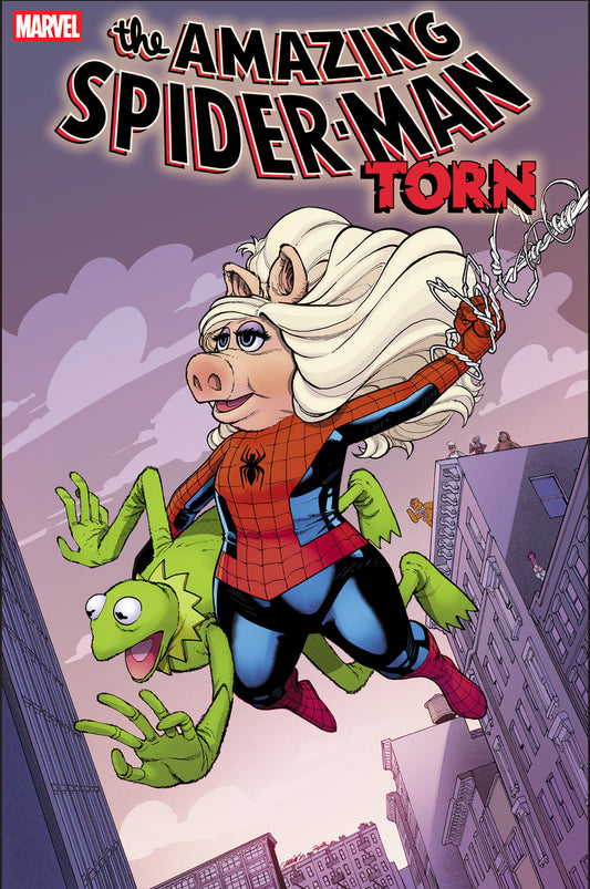 AMAZING SPIDER MAN: TORN #1 JAVIER GARRON MUPPETS VARIANT