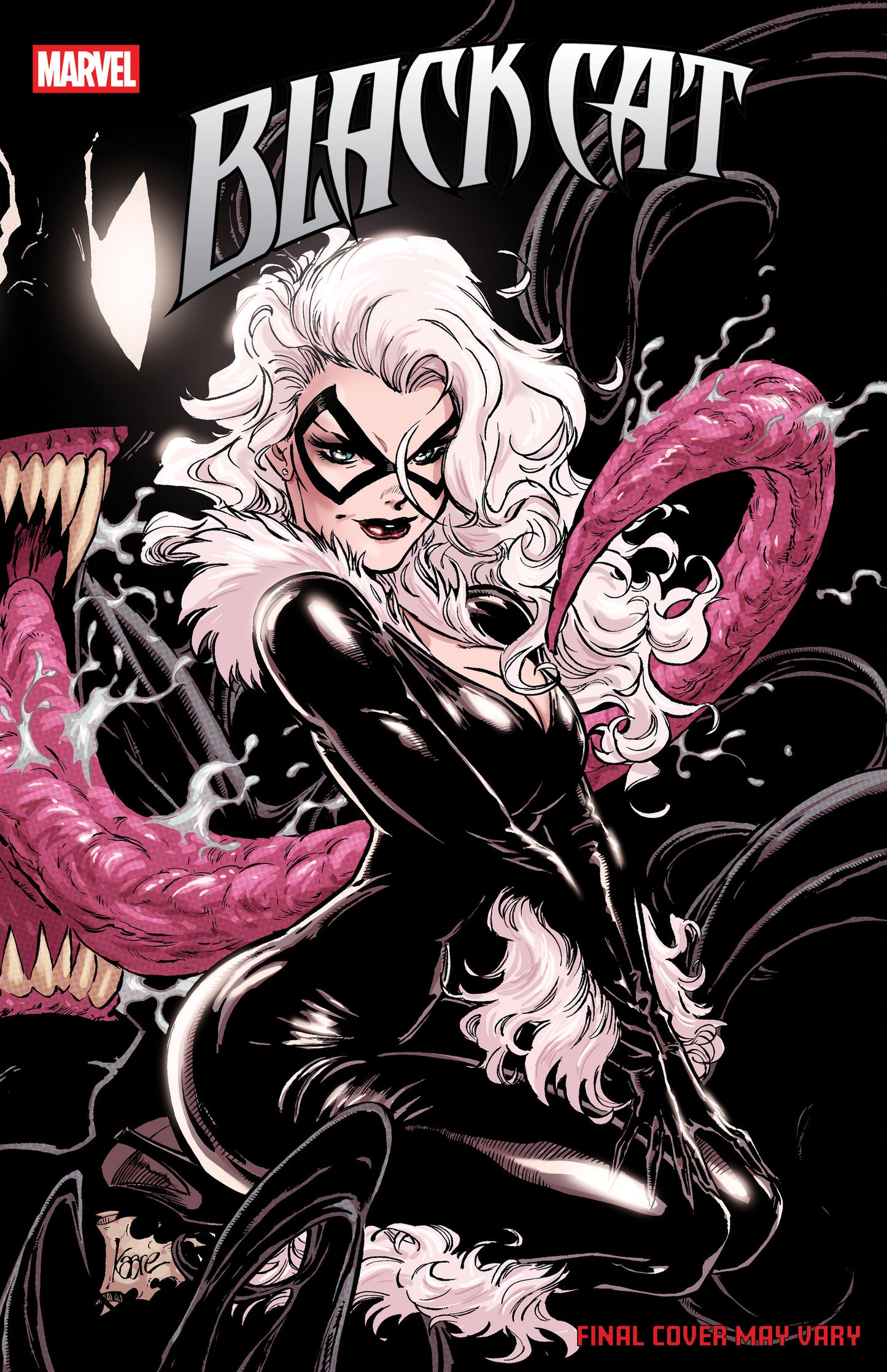 BLACK CAT #8 KAARE ANDREWS 2 PART CONNECTING VARIANT (Marvel 2026) Comic