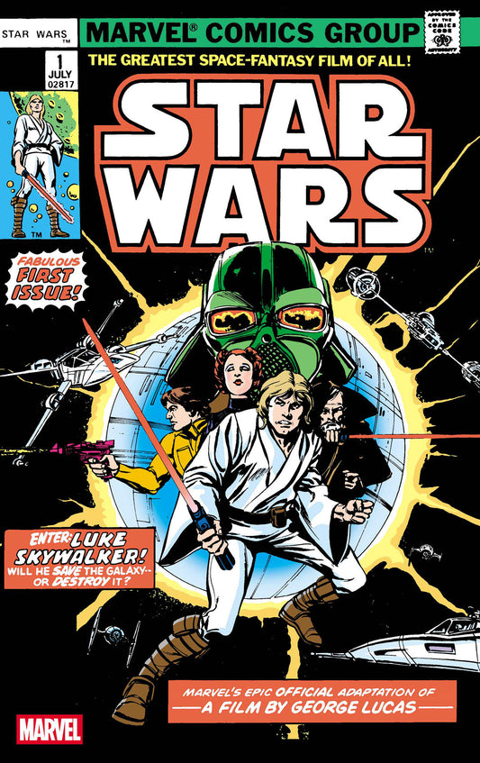 STAR WARS 1977 #1 FACSIMILE EDITION FOIL VARIANT NEW PRINTING
