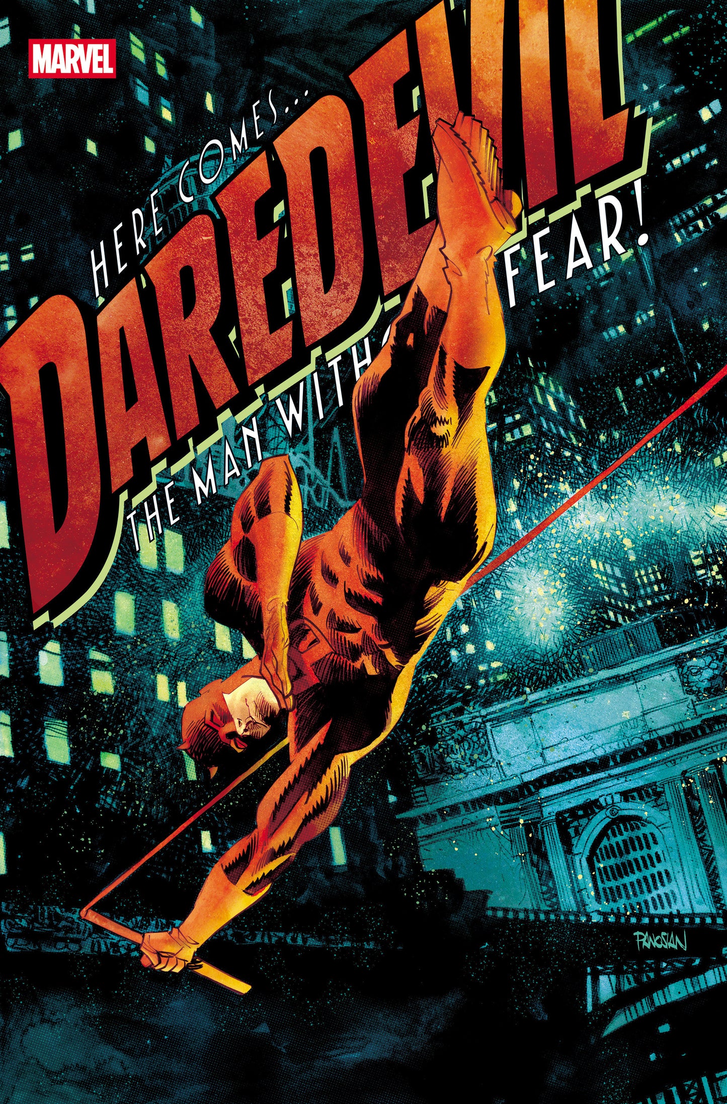 DAREDEVIL #1 DAN PANOSIAN VARIANT (Marvel 2026) 1st Print Comic