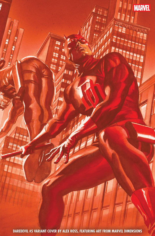 DAREDEVIL #5 ALEX ROSS MARVEL DIMENSIONS VARIANT (Marvel 2026) 1st Print Comic