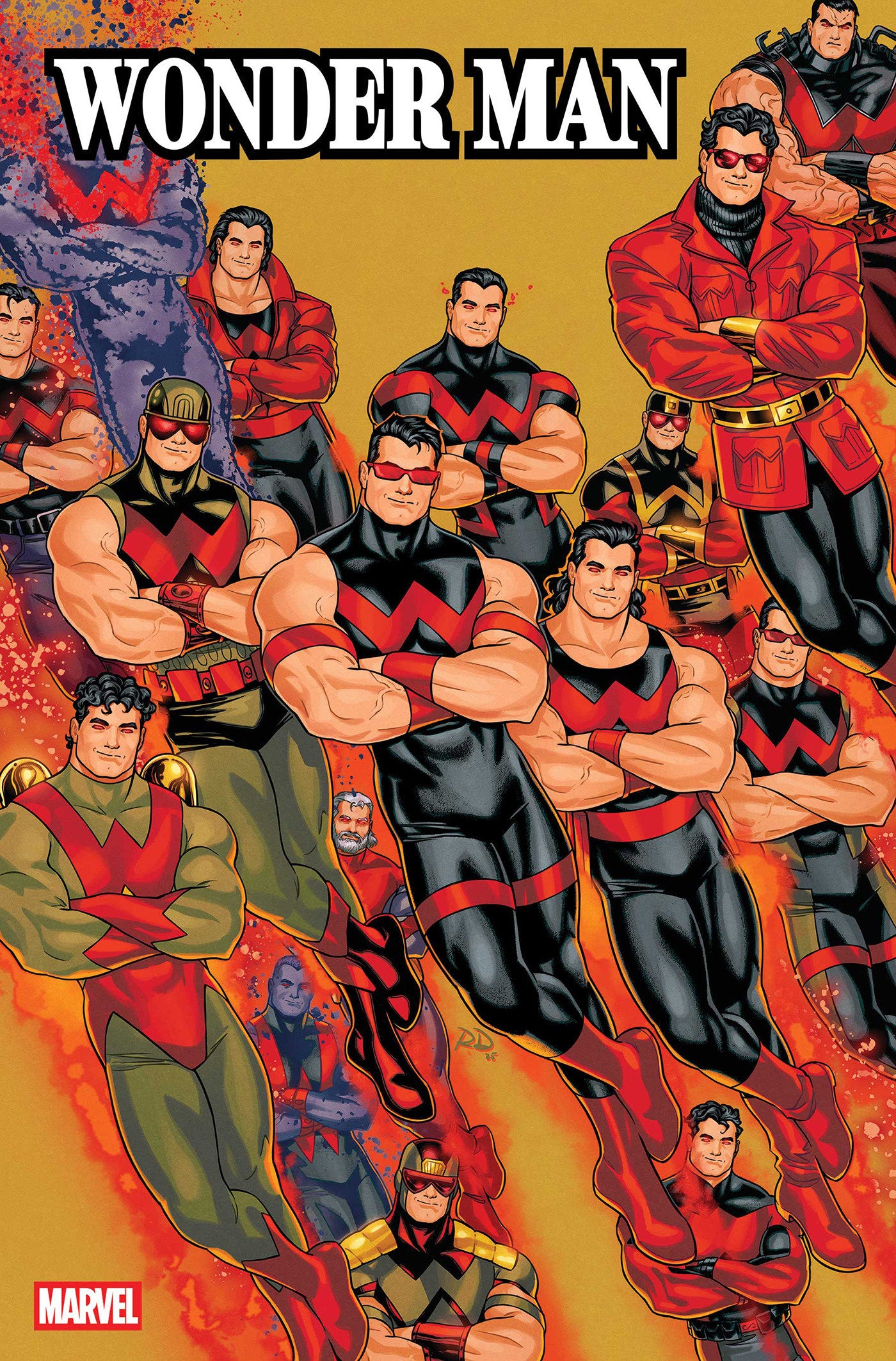 WONDER MAN #3 RUSSELL DAUTERMAN COSTUME VARIANT (Marvel 2026) 1st Print Comic
