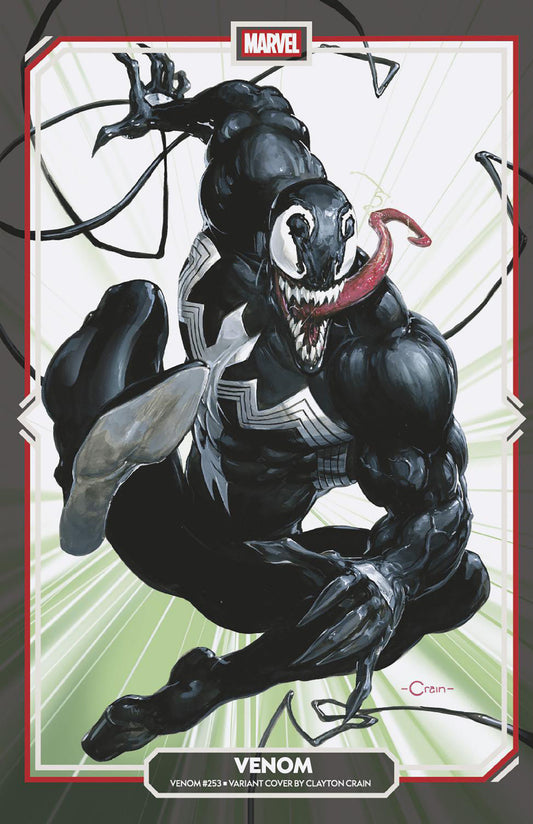 VENOM #253 CLAYTON CRAIN VARIANT (Marvel 2026) 1st Print Comic