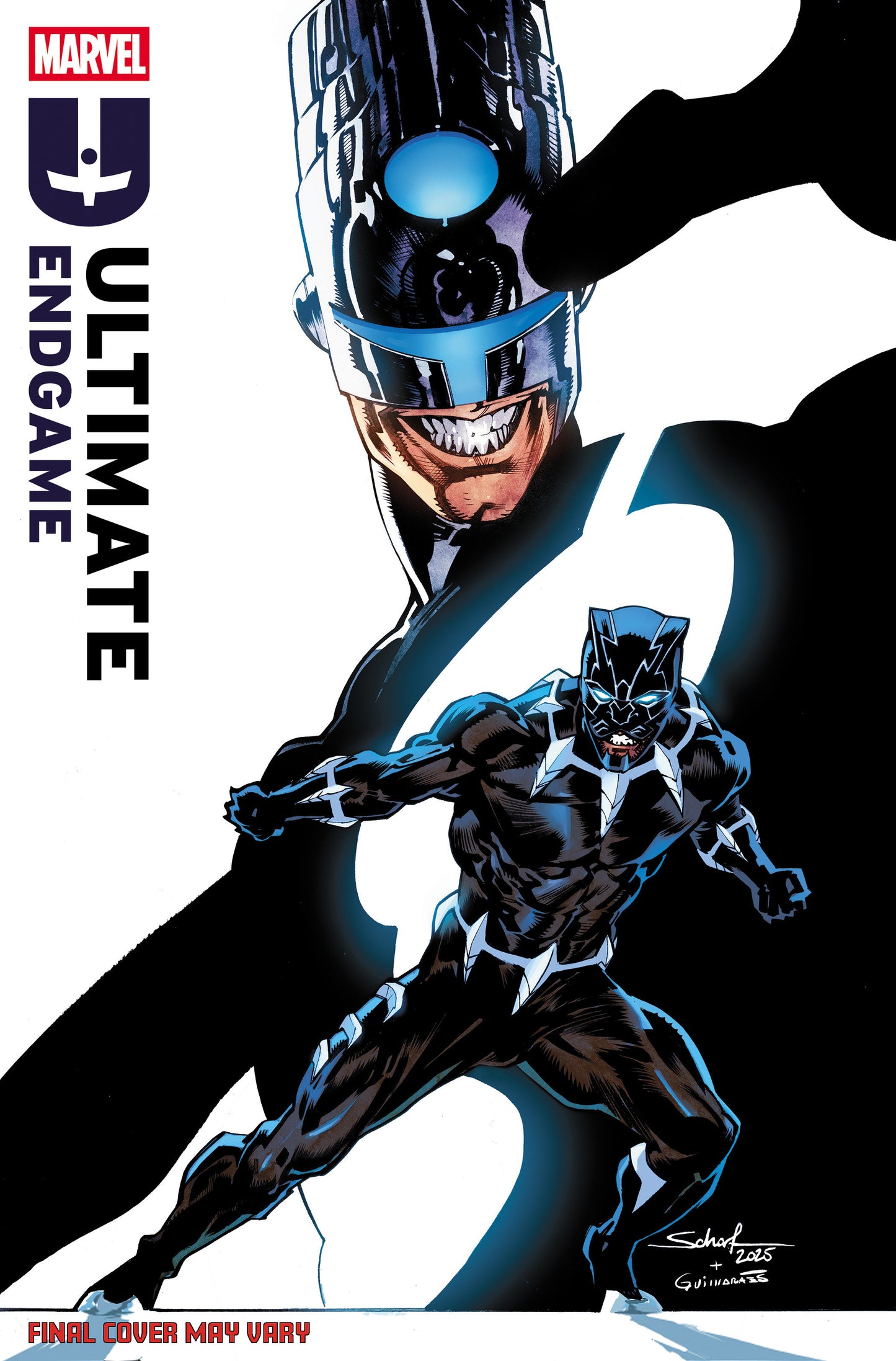 ULTIMATE ENDGAME #3 JONAS SCHARF BLACK PANTHER VARIANT (Marvel 2026) Comic