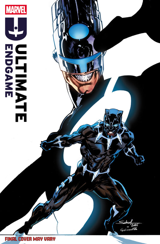 ULTIMATE ENDGAME #3 JONAS SCHARF BLACK PANTHER VARIANT (Marvel 2026) Comic
