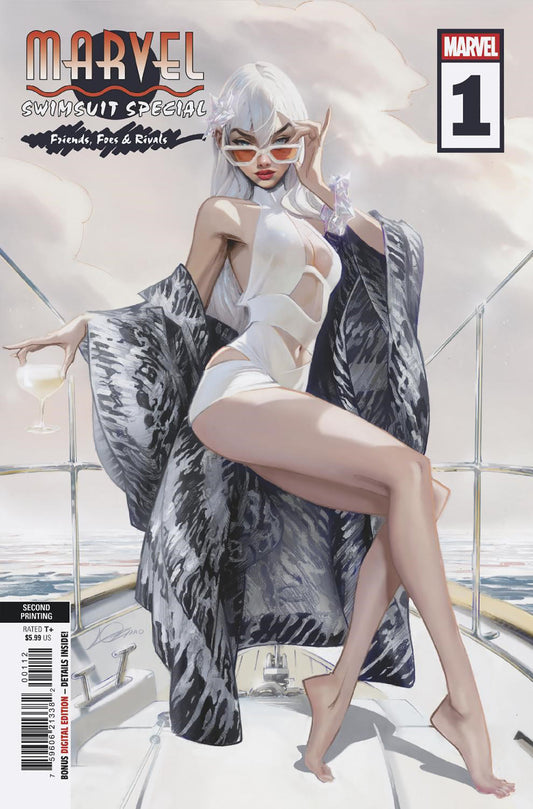 MARVEL SWIMSUIT SPECIAL: FRIENDS, FOES & RIVALS #1 ALEXANDER LOZANO 2ND PRINT VARIANT