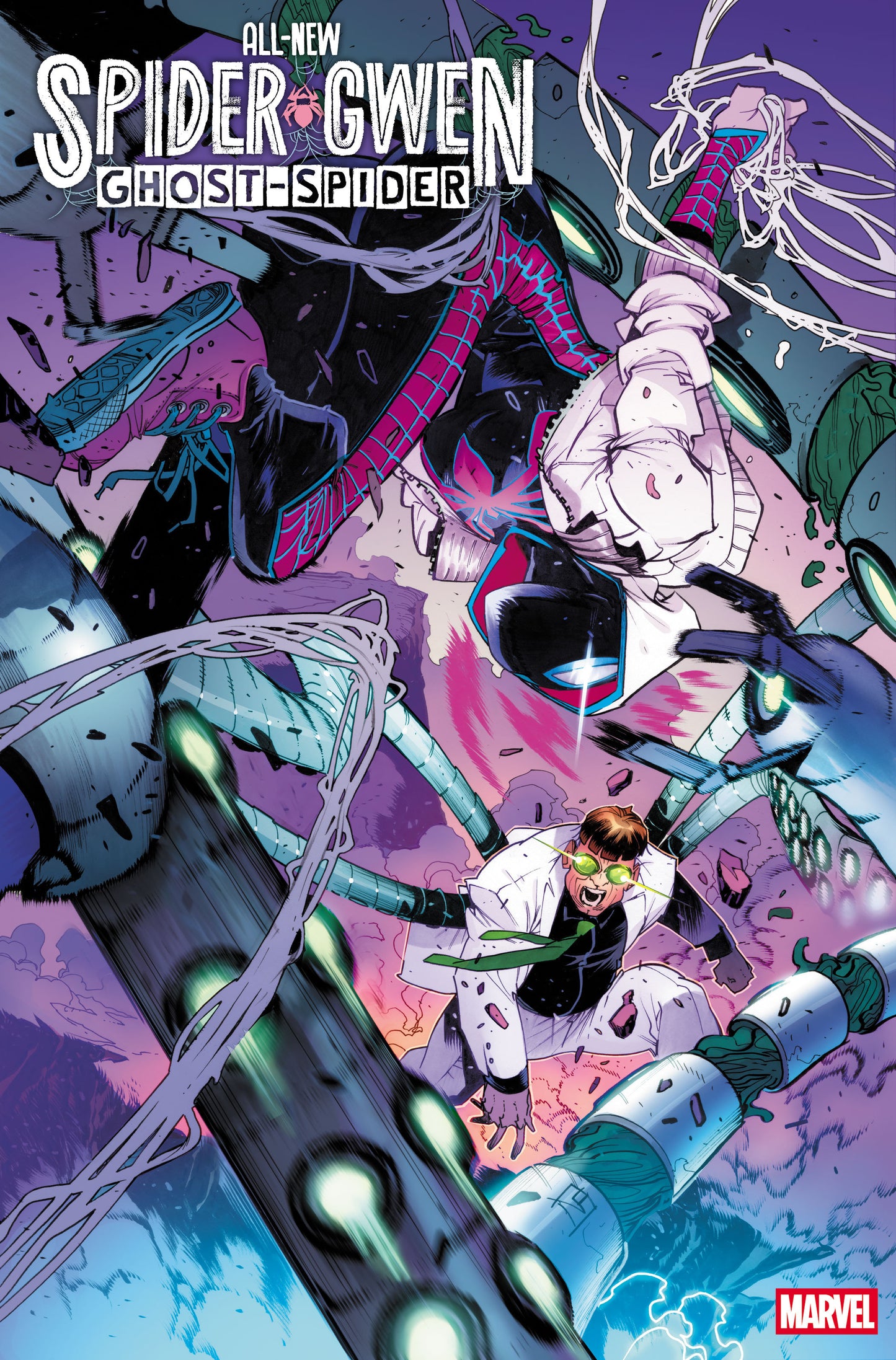 ALL NEW SPIDER GWEN: THE GHOST SPIDER #10 FEDERICO VICENTINI VARIANT