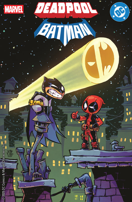 MARVEL DC DEADPOOL BATMAN #1 SKOTTIE YOUNG VARIANT