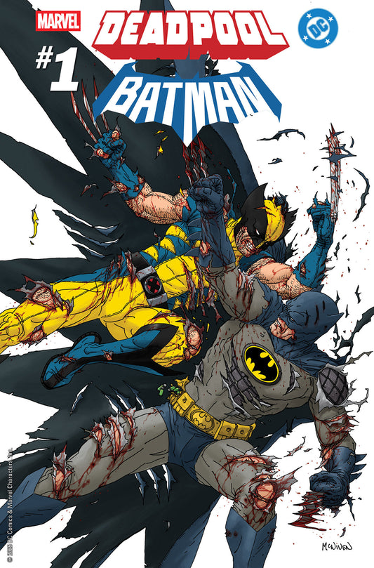 MARVEL DC DEADPOOL BATMAN #1 STEVE MCNIVEN 1:25 VARIANT