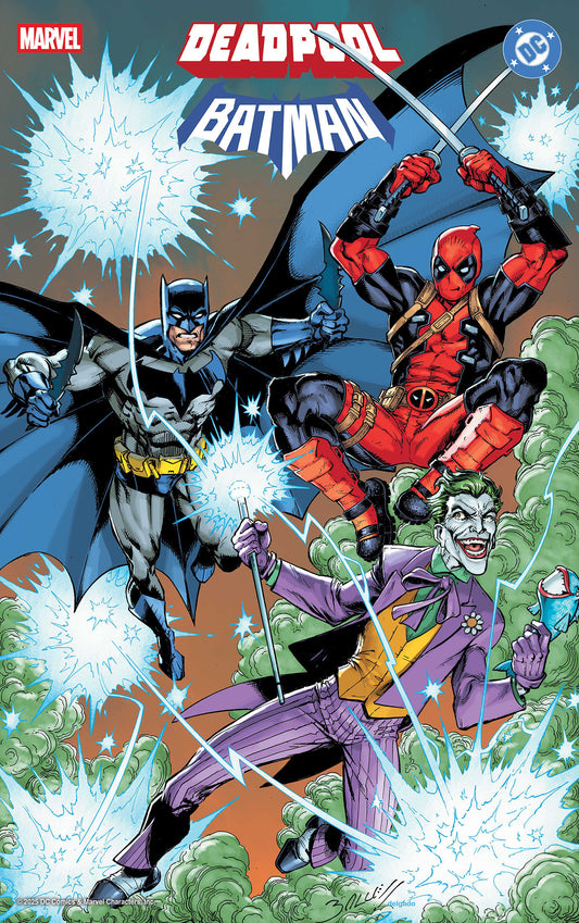 MARVEL DC DEADPOOL BATMAN #1 MARK BAGLEY FOIL VARIANT