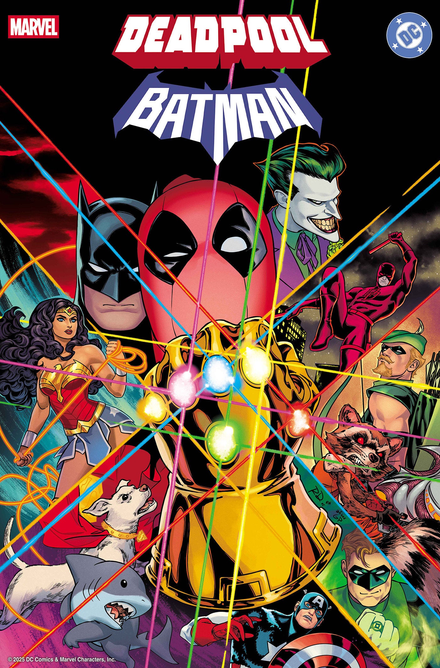 MARVEL DC DEADPOOL BATMAN #1 RUSSELL DAUTERMAN HOMAGE VARIANT
