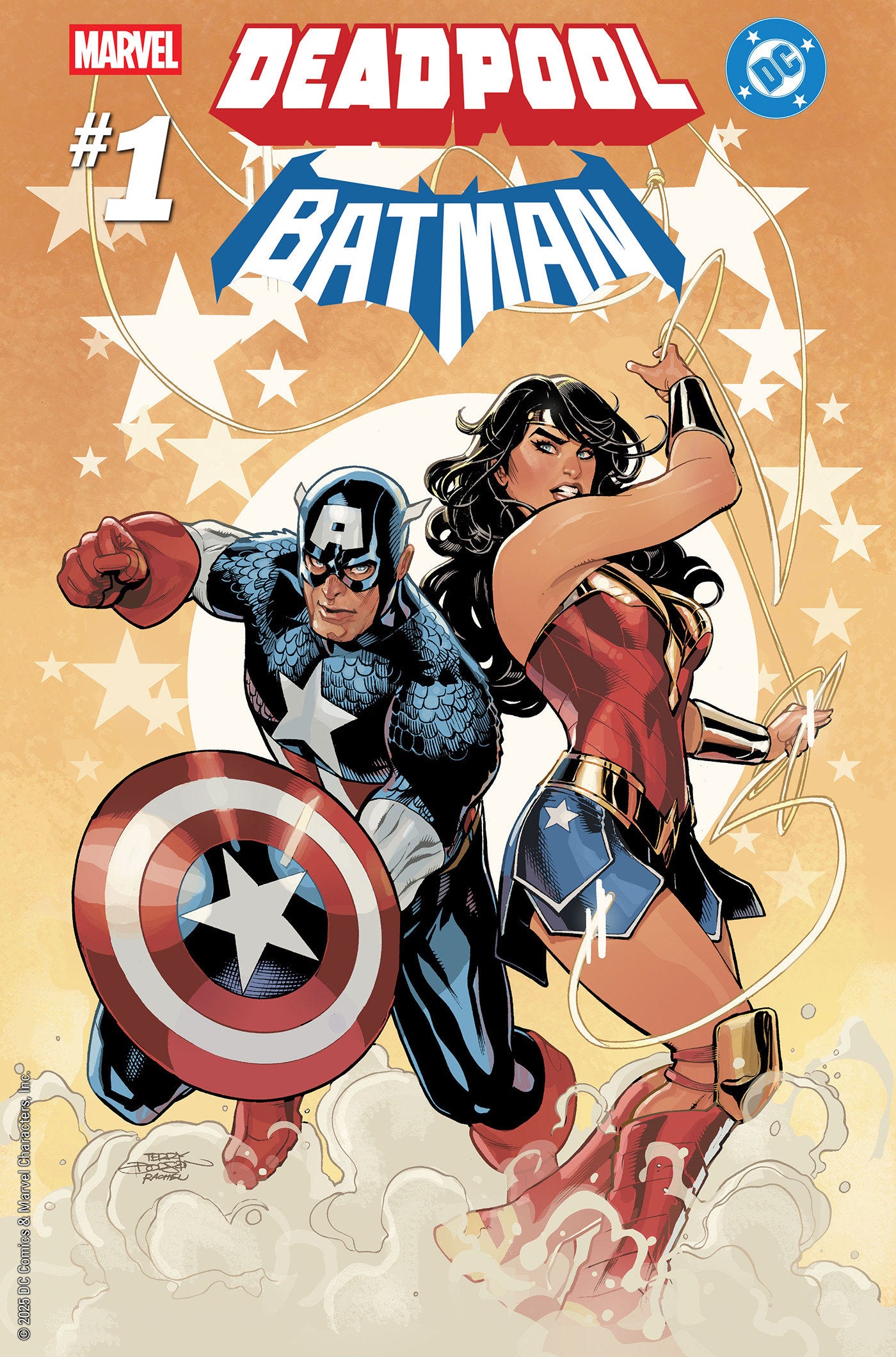 MARVEL DC DEADPOOL BATMAN #1 TERRY DODSON VARIANT