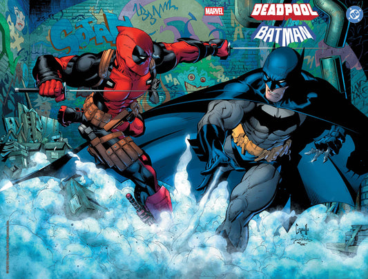 MARVEL DC DEADPOOL BATMAN #1 GREG CAPULLO WRAPAROUND VARIANT