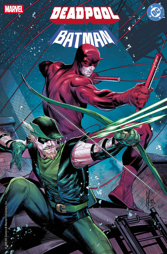 MARVEL DC DEADPOOL BATMAN #1 MARCO CHECCHETTO VARIANT