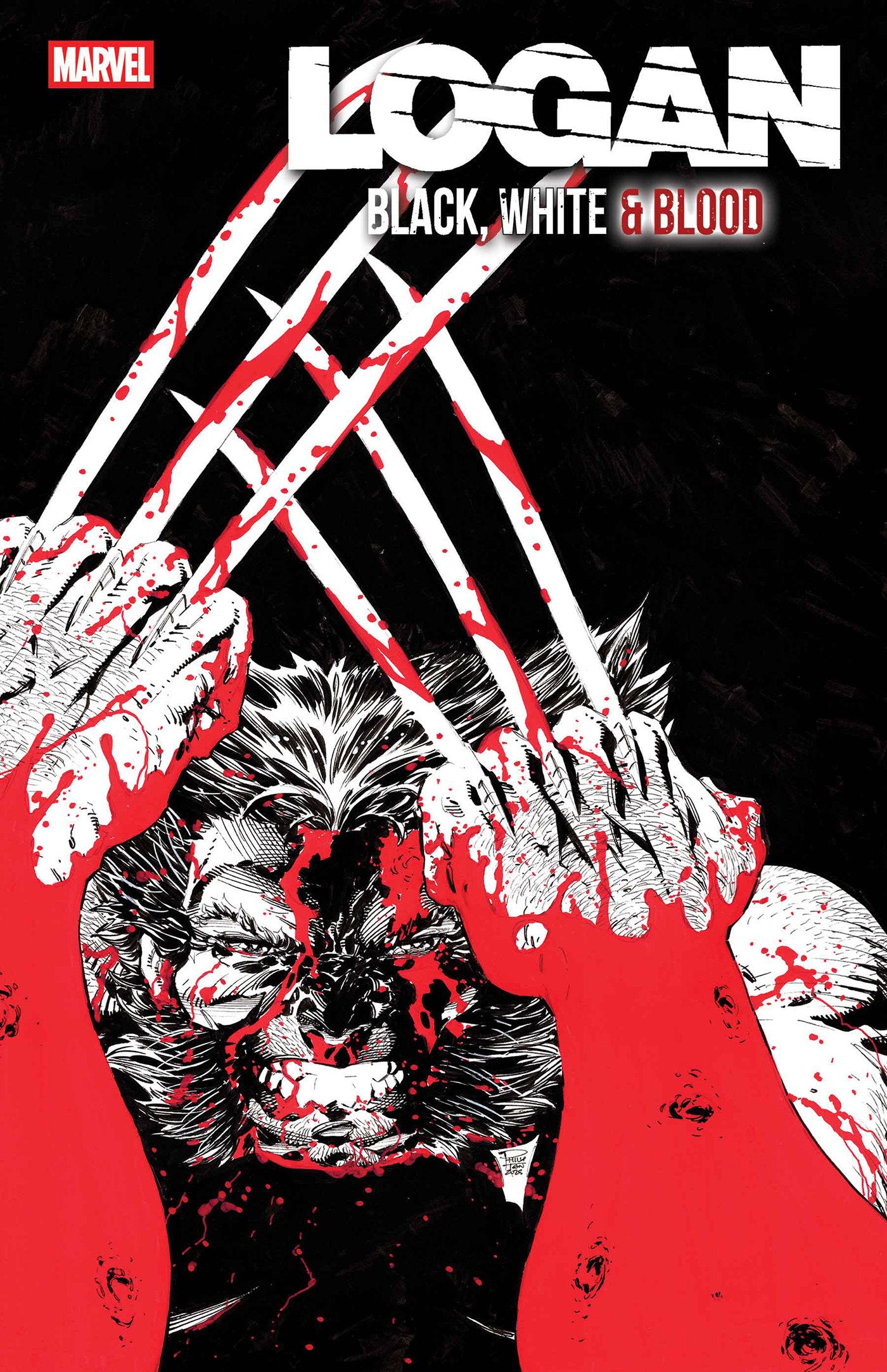 LOGAN: BLACK, WHITE & BLOOD #4 PHILIP TAN VARIANT (Marvel 2026) 1st Print Comic